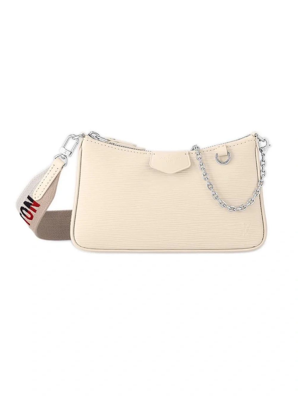 NEW Louis Vuitton Limited Edition Beige Easy Pouch on Strap